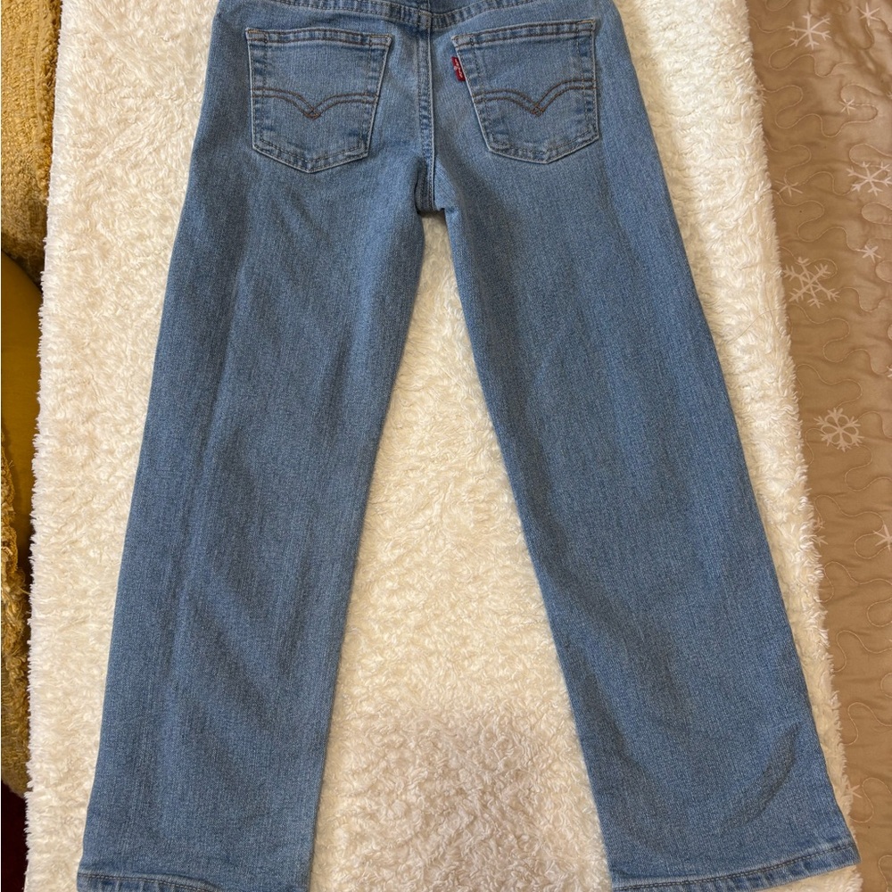 Levi's Light Blue Straight Leg Jeans